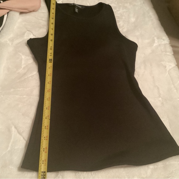 White House Black Market Striped and Solid Tank Tops Set - Picture 3 of 4